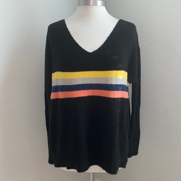 WISHLIST Striped Pullover Sweater - Picture 1 of 7